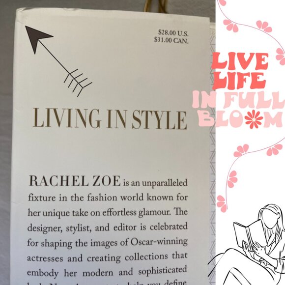 Rachel Zoe "Style A to Zoe" and "Living in Style" Book Set - Picture 6 of 14